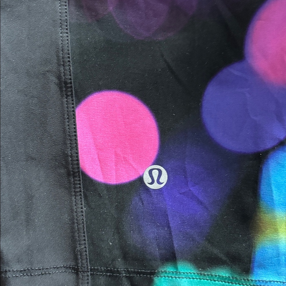 lululemon athletica Black Multicolor Athletic Shorts - Picture 3 of 4